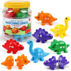      Montessori Abc Dinosaur Toy - Educational Gift For Preschool Kids 