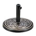 Outdoor Patio Heavy Duty Market Umbrella Base Stand  all Weather Umbrella Base