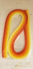 Lot Of 7 Quilling Paper Supplies Mixed Colors Acid Free 1 8 In Orange Red Blue