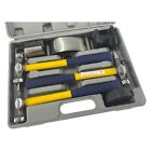 7 Pc Auto Body Fender Repair Tool Hammer   Dolly Set