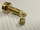 Propane Tank  Cga600 To Ri2 Or R 22adapter  1 4  Male Flare W brass Cap  Part  3