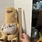 Gund Pusheen Sloth Cuddling Cat Soft Plush Stuffed Animal Approx  18  Toy