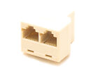 Lot 10 Pcs 3-way Rj45 Network Y Splitter Cable Extender Plug Coupler Adapter T 