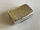 Beautiful Georgian Solid Silver Vinaigrette By Edward Smith Birmingham 1827