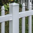  2-2 Packs Per Lot  Freedom Set And Secure White Vinyl Fence Bracket 3 Inch