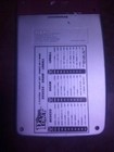 Vintage 1995 Radica Big Screen Poker Handheld Electronic Game 