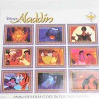 Guyana Aladdin Film Carpet Disney Souvenir Sheet Of 9 Stamps Mint Nh