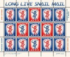 Snail Mail  - Decorate Your Mail - Artistamps seals On Gummed Paper And Perf d