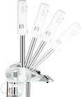 3 In 1 Aromatherapy Facial Steamer  5x Magnifying Led Lamp  High Frequency 