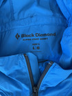 Black Diamond Men   s Alpine Start Hoody Bluebird Large Rei Co-op Guide Logo Nwt
