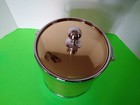Ice Bucket With Lid Vintage Erwyn  Gold With Silver Handle