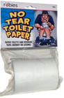 No Tear Toilet Paper Roll Non Rip Joke Prank Gag Gift Funny Fake Bathroom Humor