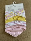 Modern Baby 4 Pack Bandana Bibs  be The Sunshin  New  Baby Girl Gift
