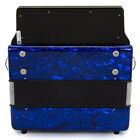 Hohner Corona Ii Xtreme Gcf  sol  Diatonic Accordion - Pearl Dark Blue