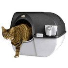 Omega Paw Elite Self-cleaning Litter Box  Black