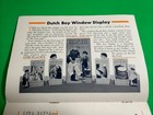 1933 The Dutch Boy Painter  Dealer Magazine - White Lead Tin  Window  Display