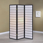 Coaster Home Furnishings - Carrie - Solid Wood - 3-panel Folding Shoji Screen Ro