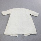 Vintage Jacket Bonnet Baby Girl 2t -3t Doll Clothes Christening Satin Usa Read