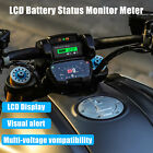 12v 24v 36 48v Battery Status Charge Lcd Digital Indicator Monitor Meter Gauge