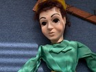 Vintage Hazelle s Popular Marionette Puppet Robin Hood  809 Airplane Controls