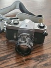 Honeywell Pentax Sl 35 Mm Film Camera W  Case  Lens    Film - See Pics   Read 