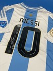 Lionel Messi Signed Argentina Jersey Beckett