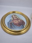 Sacred Heart Of Jesus   Immaculate Heart Of Mary Gilded Oval Framed Prints Italy