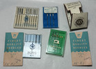 Vintage Sewing Machine Needle Lot Packets Cases Schmetz Organ Milward s J   P