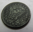 United States 1809 Classic Head Half Cent  Vf Condition 