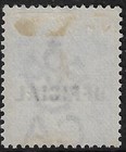Jamaica Qv 1890 Official Scott   3  1d  Carmine Rose  Mng  Vf Centering    a5884a