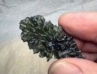 Besednice Moldavite     Hedgehog     8 72gm 43 6ct     Beautiful Etching
