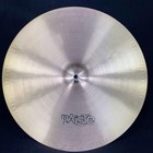 Paiste 2002 Medium 20 Vintage Drum Cymbal No Cracks Edges Slight Wear