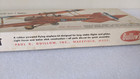 Guillow s British Se-5 Vintage Ww1 Model Fighter Kit - New In Box   Excellent