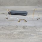 Vintage American Optical Ao 1 10 12k Gf Eyeglasses Frames W  Case Rare