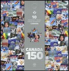 Canada Stamps     Booklet Of 10     2017  Canada 150  3000-3009  bk671  Mnh