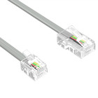 2pack Rj45 To Rj11 Adapter Converter Cable 10ft Rj45 8p4c Male To Rj11 6p4c Male
