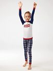 Matching Family Christmas Pajamas Set Holiday Santa Deer Pjs Sleepwear  3-4t