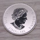 2021 Canda Fine Silver Coin 3 4 Ozt Argent Pur Owl Elizabeth Ii 2 Dollar