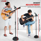 5core Mic Stand Floor Adjustable Round Base Universal Metal Microphone Stands