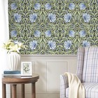 Haokhome Vintage Wallpaper Peel And Stick S  17 3in X 9 8ft  Green blue 
