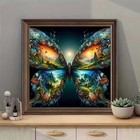Butterfly Diamond Painting Kits For Adults 5d Landscape Diamond Art Kits diy    