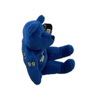 Wayne Gretzky Salvino Bammers 9 Inch Blue Plush Beanie Bear Vintage New