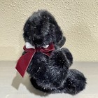 Dan Dee Black Silver Plush Bear 2000 Celebrating The Millennium   s Edition Teddy