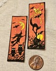 Dollhouse Miniatures - Set Of Two  2  Halloween Wall Decor - One Inch-1 12 Scale
