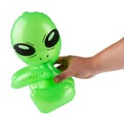 12  Hug-me Alien Inflatable Blow Up Inflate - Ufo Space Child Green Toy Inflate