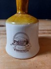 5  Ceramic Vintage Virginia Souvenir Bell