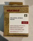 Yakima Sks Lock Cores 10 Pack  07210 W  Keys - New In Box - Free Shipping 