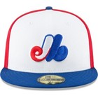 Montreal Expos White Cooperstown Collection Men s 59fifty Fitted Cap - 5950 Hat