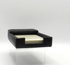 Desk Memo Tray Leather Graphic Image Black