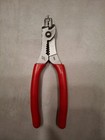 Snap-on Tools Usa New Red Soft Grip 7  Wire Stripper Cutter Crimper Pwcs7acf